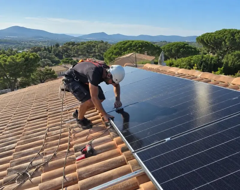 Installateur panneaux solaires Gajan — pose photovoltaïque sur toiture