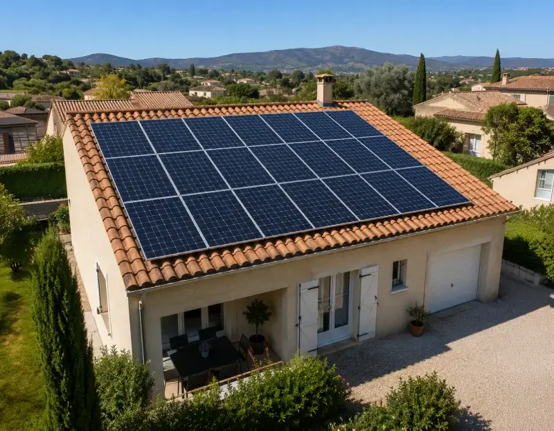 Prime à l'autoconsommation panneaux solaires Gajan — aide financière de l'État